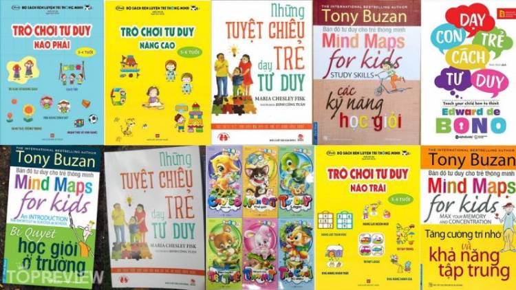 Top 10 cuốn sách phát triển tư duy cho trẻ tốt nhất